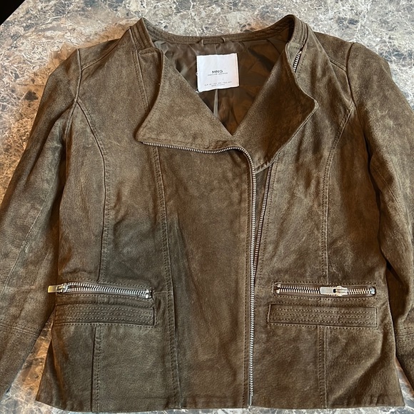 Mango suede jacket - Picture 1 of 3